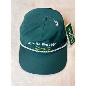 Old Row Pine OSFM Snap Back Golf Club Nylon Rope Hat NWTs